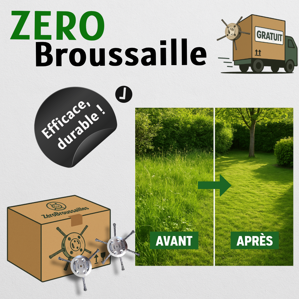 Tête de Coupe-Brosse Universelle Pack DUO